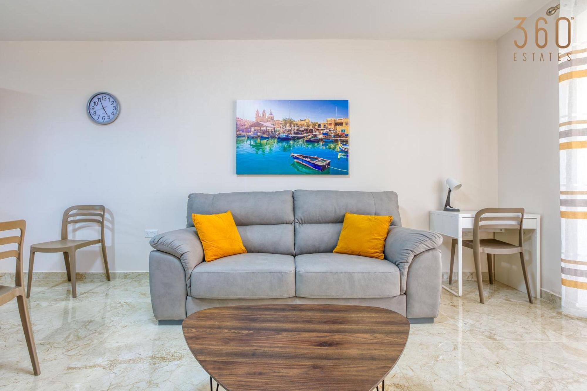 Lovely 3br With Private Terrace In By 360 Estates * Sliema